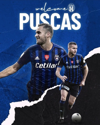 George Puşcaş, împrumutat de Reading la Pisa, în Serie B