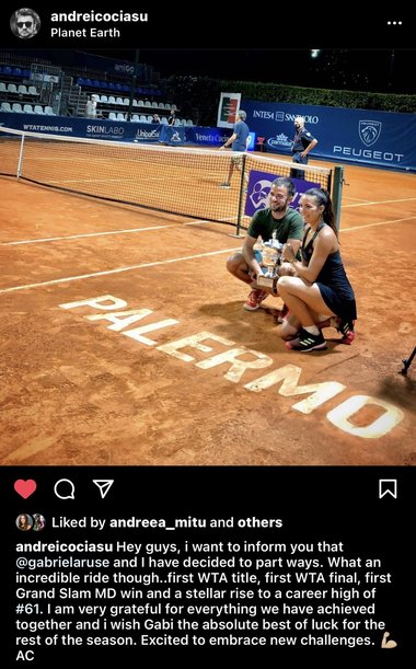 Gabriela Ruse s-a despărţit de antrenorul Andrei Cociaşu