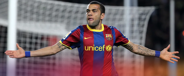 FC Barcelona: Dani Alves nu a fost inclus pe lista UEFA, pe care figurează în schimb Dembele