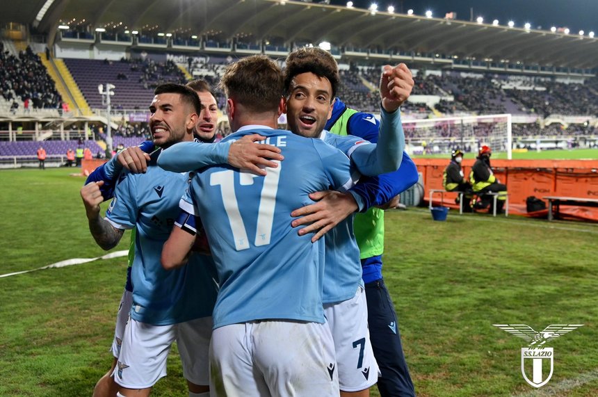 Serie A: Lazio Roma, 3-0 în deplasare cu Fiorentina