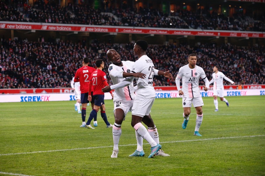 Victorie zdrobitoare pentru PSG în Ligue 1: scor 5-1 cu Lille
