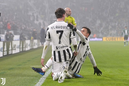 Serie A: Juventus a învins cu 2-0 Verona
