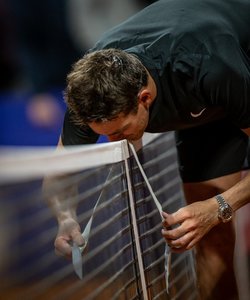 Emoţie şi lacrimi pentru Juan Martin del Potro înainte de a servi, probabil, pentru ultima oară în circuitul ATP 