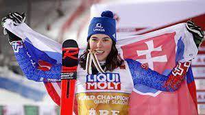 Petra Vlhova din Slovacia, campioană olimpică la slalom