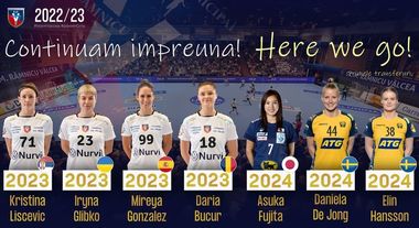 Echipa feminină de handbal SCM Râmnicu Vâlcea a transferat trei jucătoare. Pe ce posturi evoluează