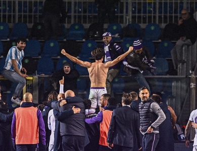 Fiorentina în semifinalele Cupei Italiei, după 3-2 cu Atalanta
