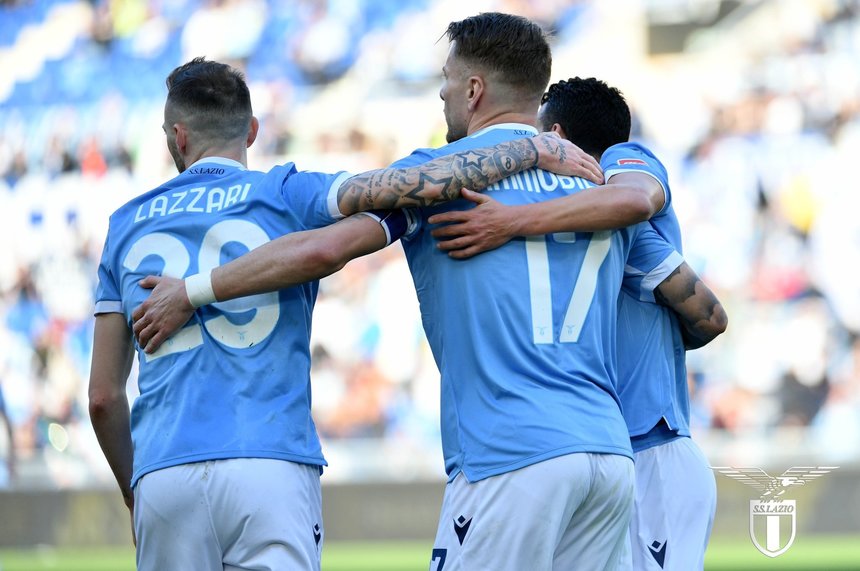 Victorie pentru Lazio în meciul cu Bologna, scor 3-0. Radu a jucat pe final