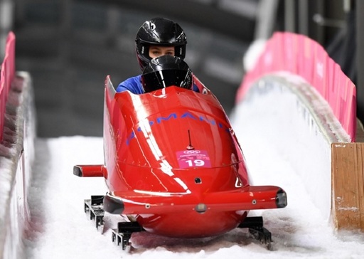 Andreea Grecu a ocupat locul 12 în proba de monobob din cadrul JO de la Beijing
