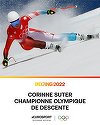 Sportiva elveţiană Corinne Suter, campioană olimpică la coborâre