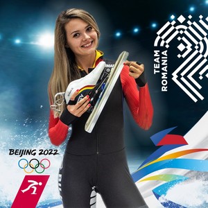Mihaela Hogaş a ocupat locul 29 în proba de patinaj viteză 1.000 de metri din cadrul JO de la Beijing