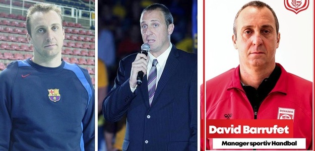 David Barrufet, noul manager sportiv al echipei de handbal Dinamo