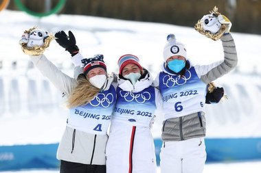 Therese Johaug a câştigat a treia medalie de aur la Beijing