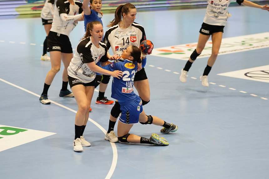 SCM Rm. Vâlcea, victorie cu Vaci în ultimul meci din grupa D European League la handbal feminin
