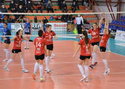 Volei Alba Blaj - Eczacibaşi Istanbul, scor 0-3, în semifinalele CEV Cup la volei feminin