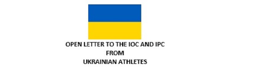 Sportivii ucraineni cer suspendarea comitetelor olimpice şi paralimpice din Rusia şi Belarus şi interdicţie pentru toţi sportivii din cele două ţări