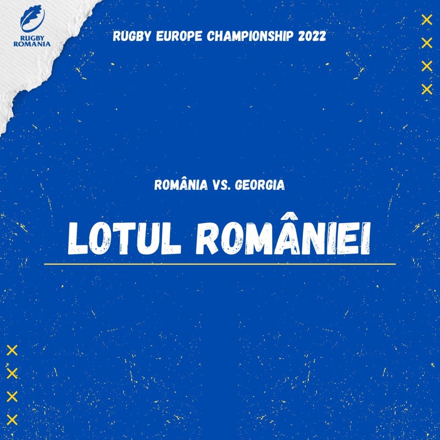 Rugby: 35 de jucători convocaţi pentru meciul cu Georgia / Andrei Ursache, Gheorghe Gajion, Tudor Boldor şi Constantin Pristaviţă - noutăţile din lot