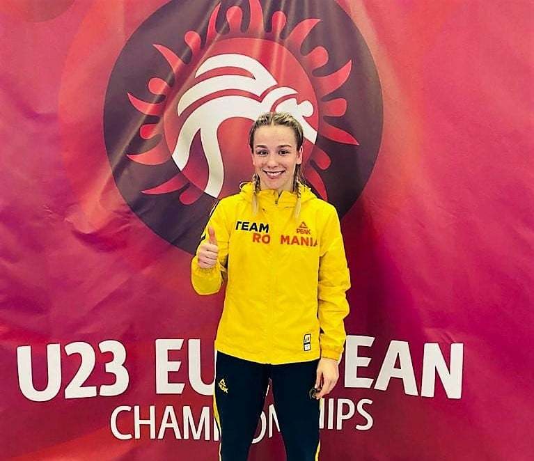Andreea Ana a câştigat medalia de aur la 55 kg, la Campionatul European U23 de lupte