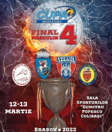 Steaua Bucureşti, prima finalistă a Cupei României la volei masculin