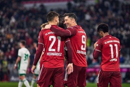 O nouă victorie pentru liderul Bayern Munchen în Bundesliga: scor 4-0 cu Union Berlin. Celelalte rezultate