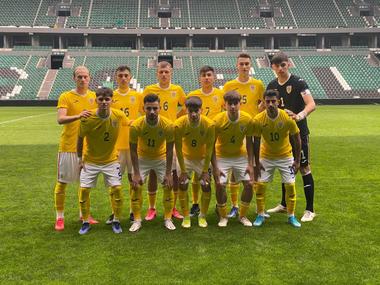România U18, învinsă în primul amical jucat contra Turciei U18