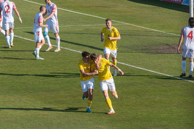 România a învins Georgia cu 5-1 în primul meci de la Turul de Elită