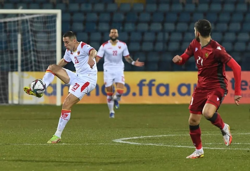 Muntenegru, adversara României în Liga Naţiunilor, a fost învinsă de Armenia într-un meci amical