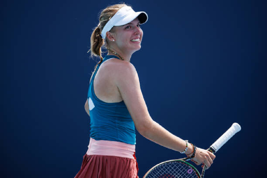 Linda Fruhvirtova, în vârstă de 16 ani, a eliminat-o pe Elise Mertens la Miami Open
