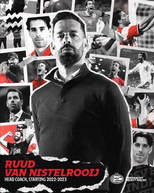 Ruud van Nistelrooy, noul antrenor al echipei PSV Eindhoven din sezonul viitor