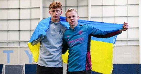 Mijlocaşul Andrei Kravciuk, refugiat ucrainean, se antrenează cu Manchester City