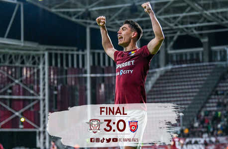 FC Rapid a câştigat primul meci oficial pe noul stadion Giuleşti: scor 3-0 cu FC Botoşani