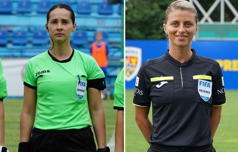 Brigăzi din România la meciuri din preliminariile CM de Fotbal Feminin