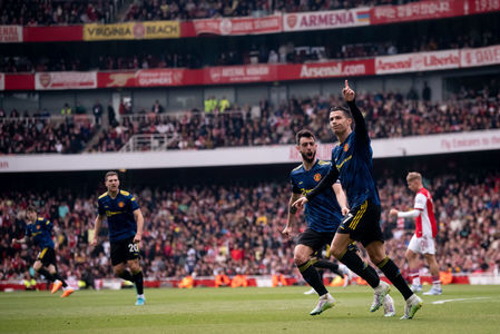 Arsenal – Manchester United, scor 3-1, în Premier League. Ronaldo, care a trăit recent o dramă, a înscris golul oaspeţilor
