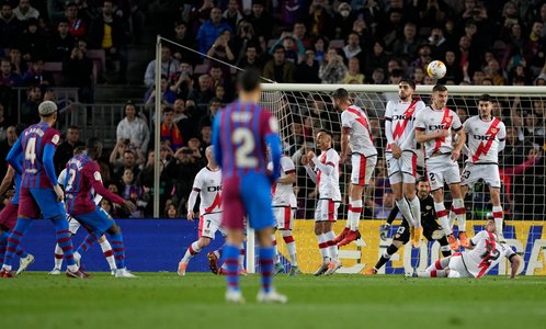 FC Barcelona a fost învinsă de Rayo Vallecano, scor 0-1, în LaLiga