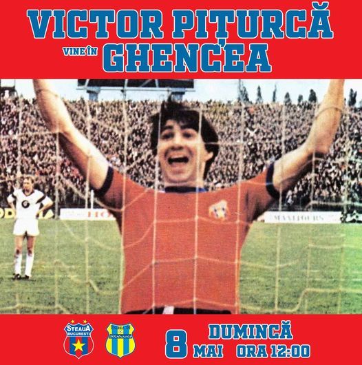 Victor Piţurcă dă lovitura de începere la Steaua-Unirea Slobozia / Campionii de la Sevilla, premiaţi duminică