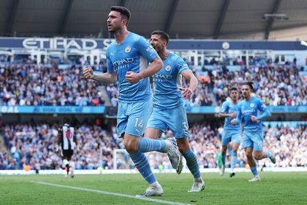 Premier League: Victorie zdrobitoare pentru liderul Manchester City în meciul cu Newcastle, scor 5-0