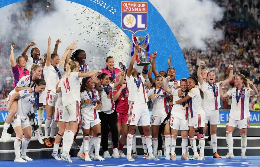 Olympique Lyon a câştigat pentru a opta oară Liga Campionilor la fotbal feminin