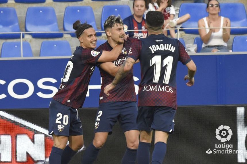 Andrei Raţiu a înscris un gol pentru Huesca în a doua ligă spaniolă