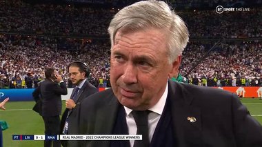 Ancelotti a devenit primul antrenor de patru ori câştigător al LC. “Sunt un om al recordurilor”, spune el
