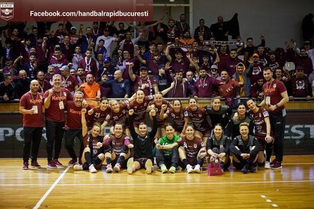Rapid Bucureşti, campioană la handbal feminin după 19 ani; CSM Bucureşti, vicecampioană în 2022, Vâlcea pe locul 3