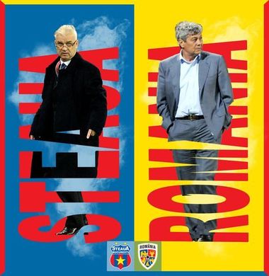 Anghel Iordănescu şi Mircea Lucescu, antrenori la meciul legendelor, din 7 iunie, de pe Stadionul Steaua