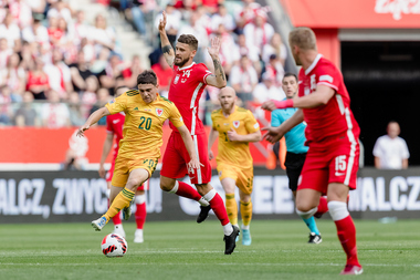 A început Liga Naţiunilor 2022/2023: Polonia – Ţara Galilor, scor 2-1. Oaspeţii au condus cu 1-0