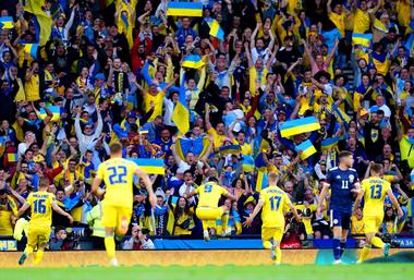 Ucraina a câştigat cu 3-1 semifinala de play--off cu Scoţia şi va evolua împotriva Ţării Galilor pentru un loc la CM