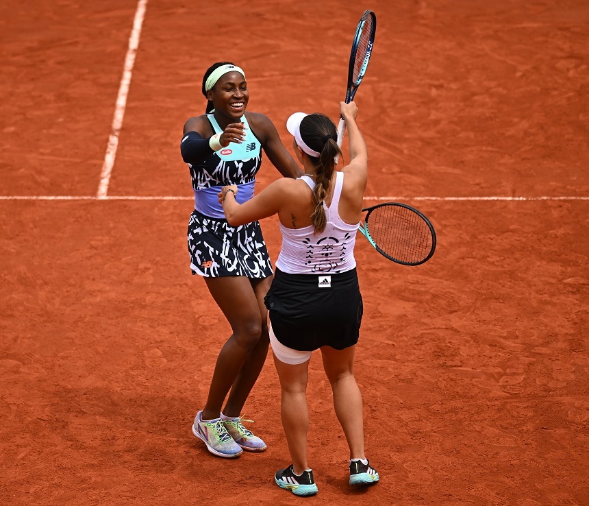 Gauff/Pegula – Garcia/Mladenovic, finala de dublu feminin la Roland Garros. Coco Gauff joacă în ultimul act şi la simplu