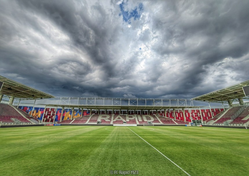 Materiale pirotehnice găsite asupra unor suporteri la intrarea în stadionul Giuleşti. Pentru doi fani români s-au întocmit actele necesare începerii cercetărilor - FOTO