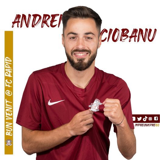 FC Rapid l-a transferat pe Andrei Ciobanu de la Farul