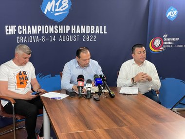 Handbal: Craiova găzduieşte o grupă de calificare la CE masculin U18 din 2022