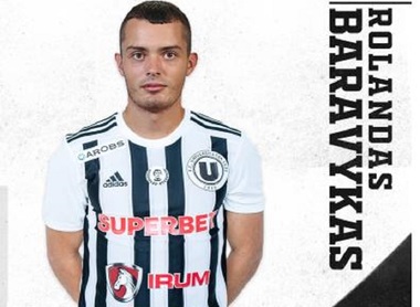Rolandas Baravykas la Universitatea Cluj