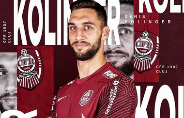 Croatul Denis Kolinger, la CFR Cluj sub formă de împrumut de la Vejle BK