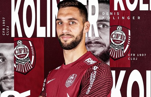 Croatul Denis Kolinger, la CFR Cluj sub formă de împrumut de la Vejle BK