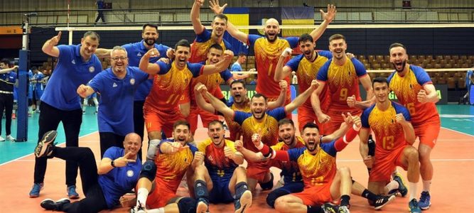 Volei masculin: Naţionala României s-a calificat în finala Silver League, după victoria cu Ungaria